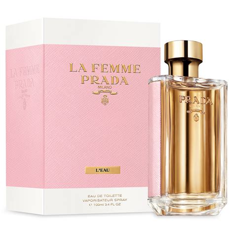 prada la femme l eau eau de toilette 100ml|Prada l'homme edt 50ml.